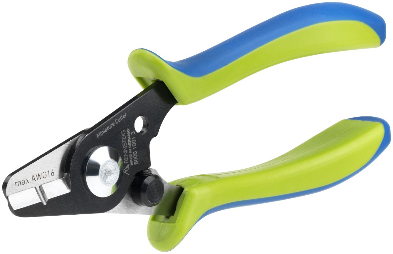 Miniature wire cutter and strand trimming tool (Flush Cut)