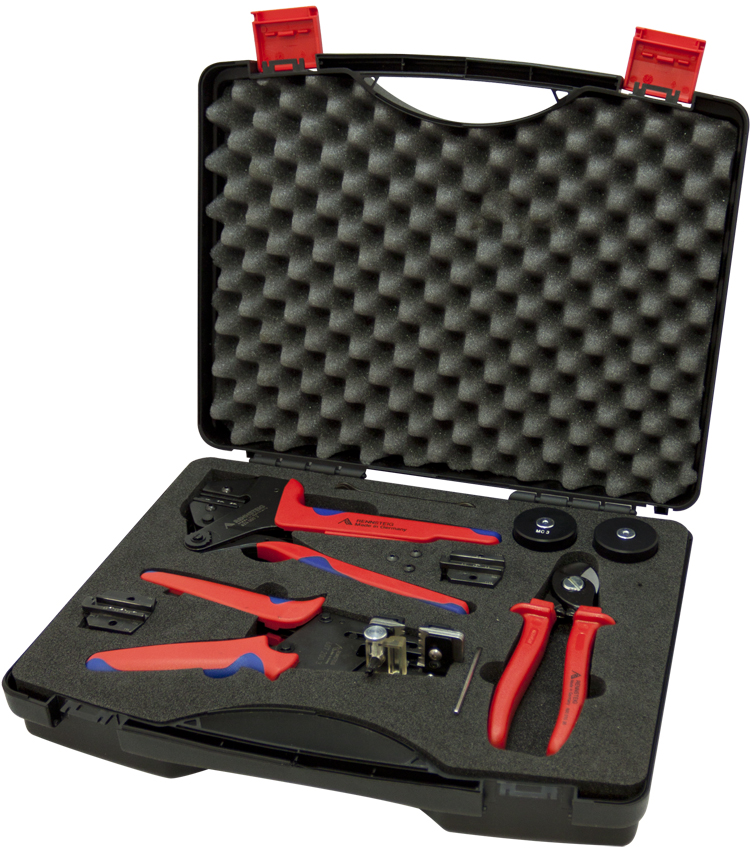 Professional Solar Wiring/Crimping Kit for Tyco/MC4/Tlian/H4/Leoni