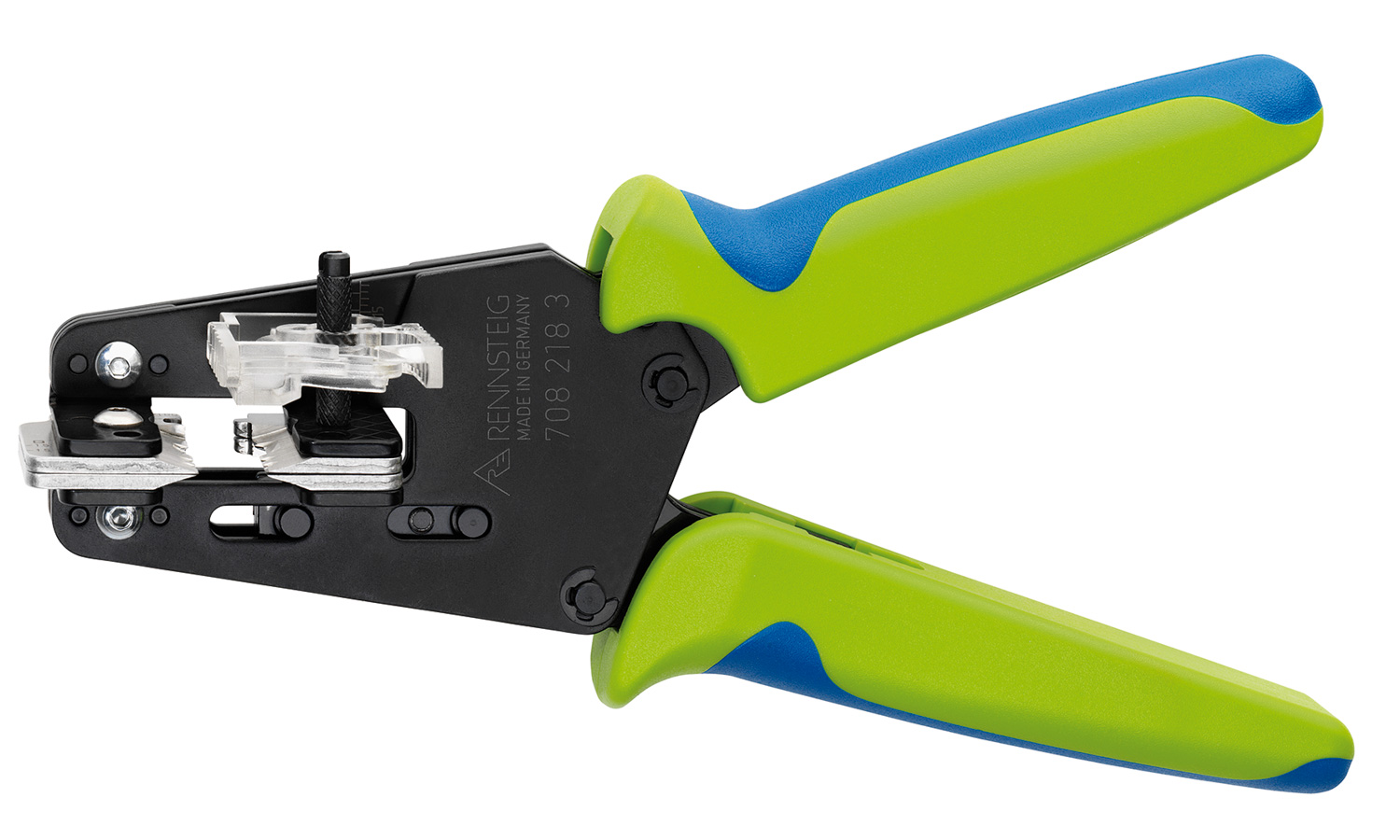 Insulation Stripper for Special Applications with shaped blades
